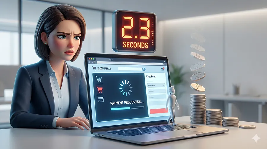 Twoja strona ładuje się powyżej 2 sekund? Tracisz klientów!